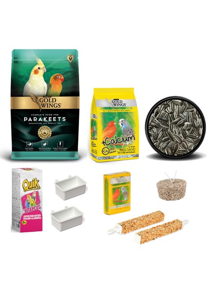 Paraket Yem ve Besin Takviyesi