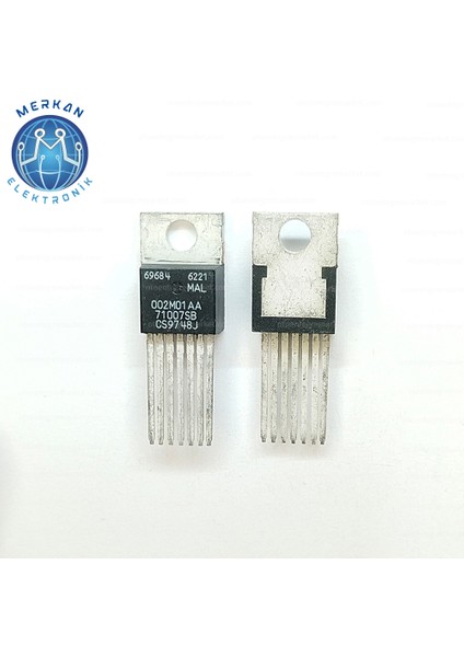 71007SB (TO-220-ZİP-7) Orijinal Oto Beyin Tamir Entegreleri Merkan Elektronik