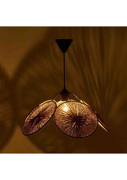 Güneş Hasır Bohem Sarkıt Avize modelleri