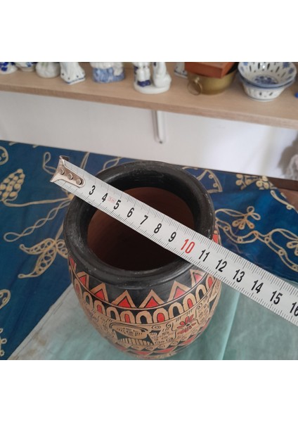 Özel Işlemeli Toprak Vazo fiyatları