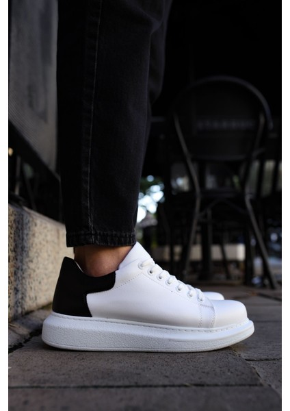 Estrella Premium Erkek Sneaker Beyaz Siyah fırsatları