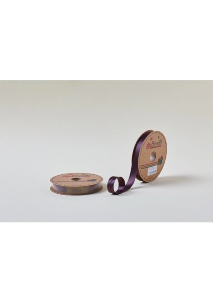 Biye Saten Katlı 040 Bordo 2 cm 25 Metre %100 Polyester