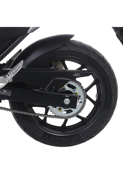 2012-2025 Honda Nc 700 X-S / Nc 750 X-S Uyumlu Zincir Korumalı Uzun Arka Çamurluk Siyah