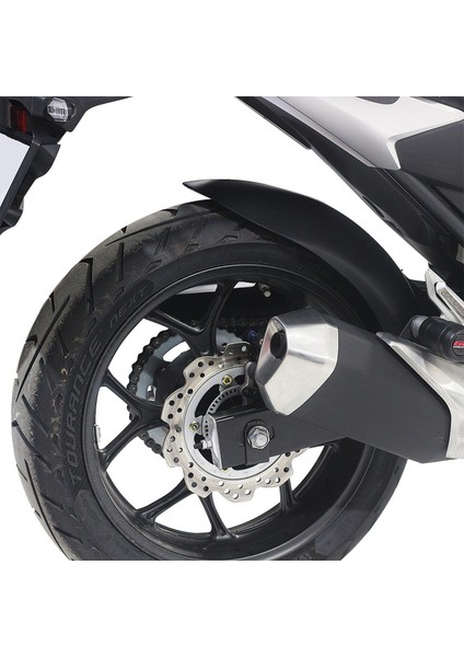 2012-2025 Honda Nc 700 X-S / Nc 750 X-S Uyumlu Zincir Korumalı Uzun Arka Çamurluk Siyah modelleri