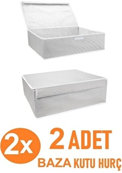 2 Adet Baza ve Çekyat Hurcu - Baza Altı Sert Hurç - 50X40X19CM fiyatları