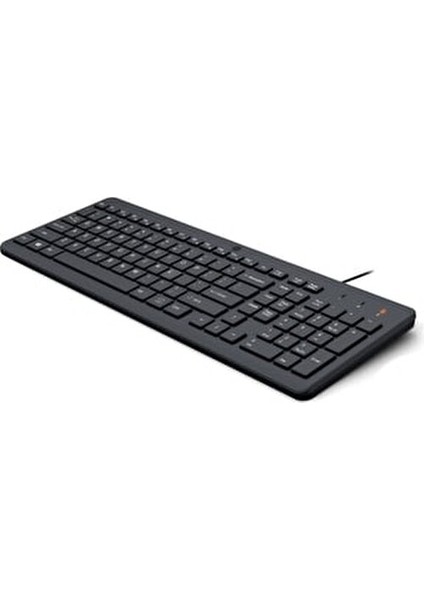 150 Kablolu Klavye Türkçe Siyah 664R5AA fiyatları