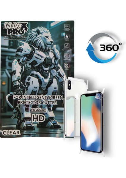 Honor Magic V3 Uyumlu Nano Ön - Arka 360 Full Kaplama Hd Ekran Koruyucu Darbe Emici - Maxxpro