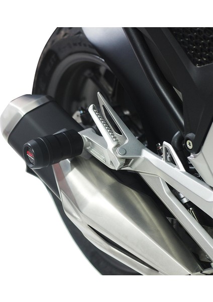 2012-2025 Honda Nc 700 X-S / Nc 750 X-S Uyumlu Egzoz Koruma Takozu Siyah fırsatları