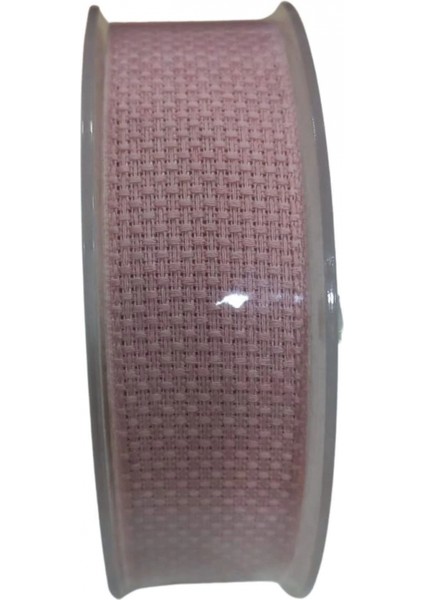 Keten Kurdele 25 mm Pudra 10 Metre