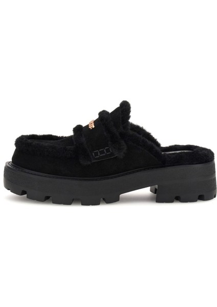 Kadın Sabo Terlik Siyah Süet ve Peluş Kürk Astar ile Rahat Kullanım Sunar fiyatları