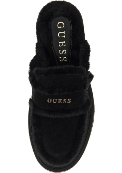 Kadın Sabo Terlik Siyah Süet ve Peluş Kürk Astar ile Rahat Kullanım Sunar fırsatları