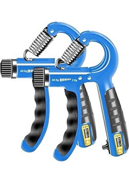Sayaçlı El Yayı 60 kg - 5 kg Ayarlanabilir 1 Adet El Yayı Bilek Kas Güçlendirici fiyatları