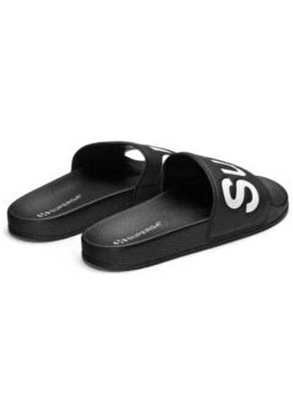 1908 Slides Polysoft Erkek Terlik Hafif Yapı ve Konforlu Tasarım ile Siyah