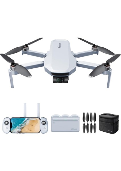 Atom 3eksenli Gimbal 4K/30FPS Gps, 96DK Uçuş, 6 Km, Görsel Takip Profesyonel Drone