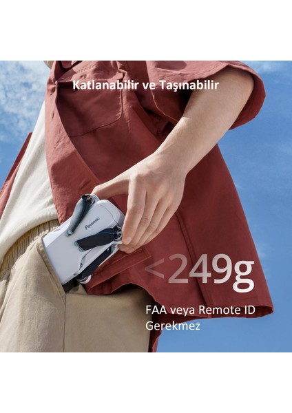 Atom 3eksenli Gimbal 4K/30FPS Gps, 96DK Uçuş, 6 Km, Görsel Takip Profesyonel Drone fırsatları
