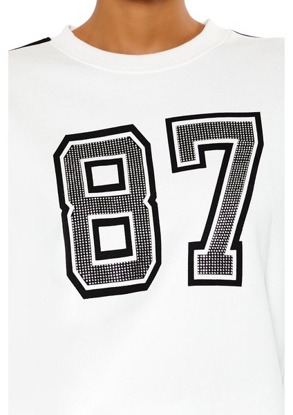 87 Baskılı Polar Sweatshirt modelleri