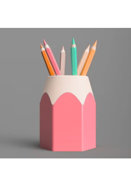 Kalem Ucu Tasarımlı Kalemlik