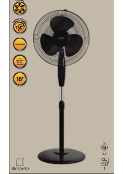 Akçay Ayaklı Vantilatör