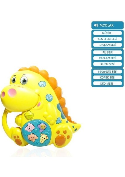 JLG-855-71A Kut Işıklı ve Müzikli Dinazor Bebek fiyatları