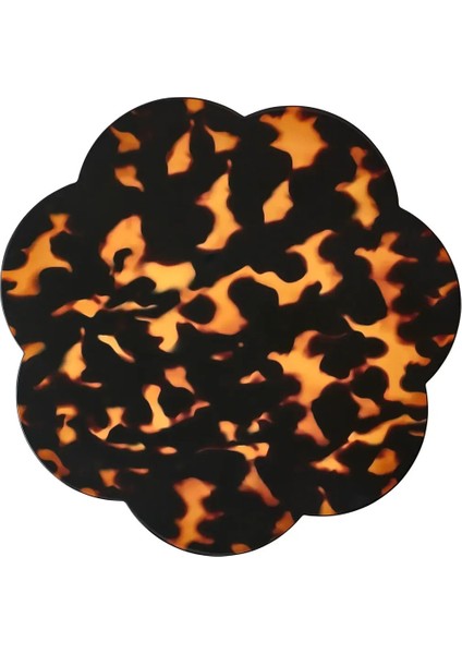 13X13 Set 4 Placemats Faux Tortoise