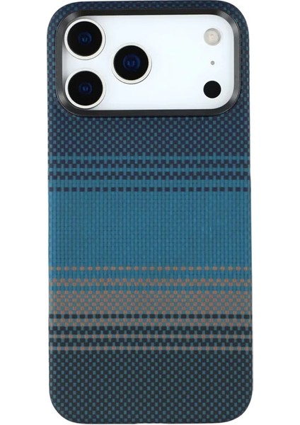 iPhone 17 Pro Max Kılıf Gradient Ultra Ince Karbon Manyetik Şarj Özellikli 0.4mm Kapak