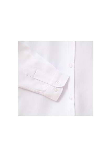 Erkek Çocuk Uzun Kol Gömlek - 15192 - Beyaz fırsatları