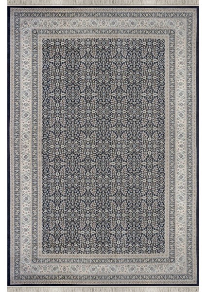 Vendome Palace 5401 Lacivert Bordo - Viskon Bambu Halı | Dokuma Salon Halısı