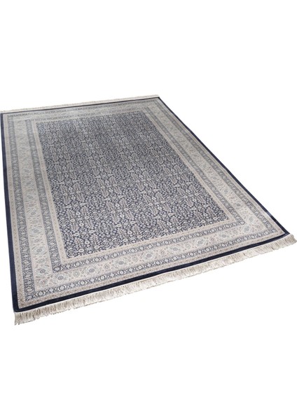 Vendome Palace 5401 Lacivert Bordo - Viskon Bambu Halı | Dokuma Salon Halısı fiyatları