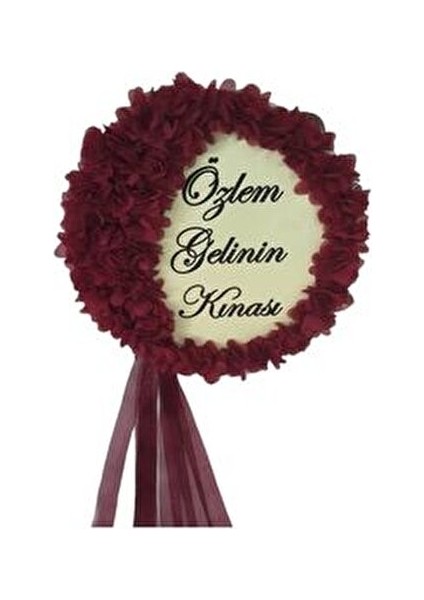 27 cm Orta Boy, Isim Yazılı, Tüylü, Zilli Deri Tef