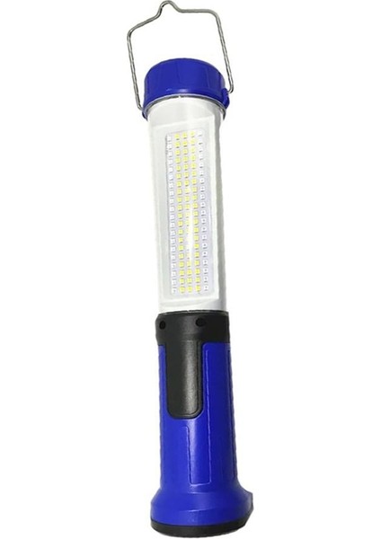 HK-802 Şarjlı 30 Beyaz + 20 Mavi-Kırmızı Smd LED / 55 Cob Ledli 5 Modlu Çalışma Lambası modelleri