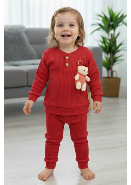 Oyuncak Ayılı Ikili Takım Kız Erkek Çocuk Bebek 1 Yaş, 2 Yaş, 3 Yaş