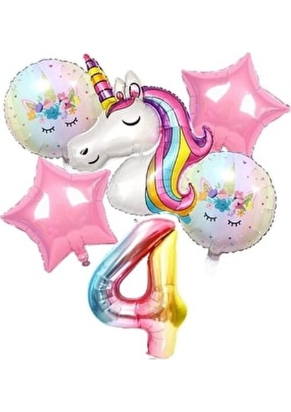 Çıtıpıtıstore Unicorn Doğum Günü Dekorasyonu