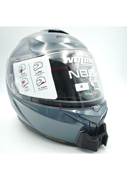 Nolan N80.8 Kask Için Aksiyon Kamera Çene Bağlantı Aparatı Chin Mount Seti