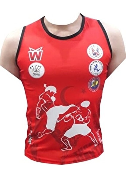 Muay Thai Tişört & Muay Thai Maç Atleti & Muaythai Tişörtü & Muay Thai Maç Tişörtü & Muay Thaı Atlet