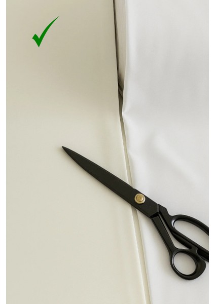 Krem Saten Güneşlik, Kullanıma Hazır, 1. Sınıf, Krem