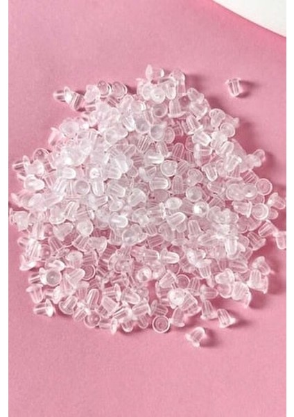 200 Adet Şeffaf Küpe Pistonu Küpe Arkalığı (100 Çift) fiyatları