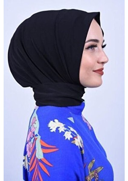 Hijabchi Trend Çıtçıtlı Fular Şal Üzeri Uyumlu Günlük,havuz ve Deniz Bone Şalı