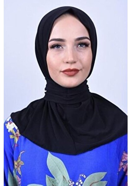 Hijabchi Trend Çıtçıtlı Fular Şal Üzeri Uyumlu Günlük,havuz ve Deniz Bone Şalı fırsatları