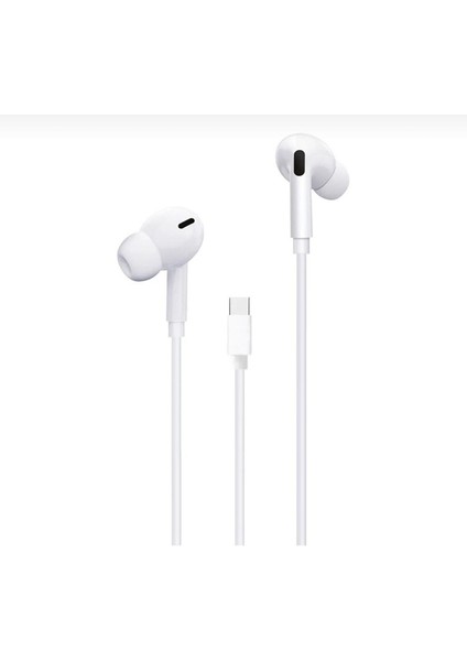 Iphone 15/16/17 Plus/air/ Pro/pro Max Uyumlu Pro Kablolu Kulaklık Mikrofonlu Hd Ses Kalitesi