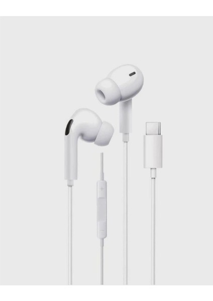 Iphone 15/16/17 Plus/air/ Pro/pro Max Uyumlu Pro Kablolu Kulaklık Mikrofonlu Hd Ses Kalitesi modelleri