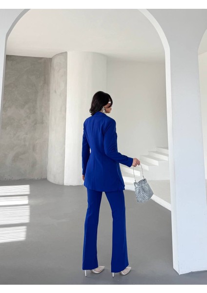 Kadın Tasarım Ceket Yüksek Bel Premıum Takım Elbise modelleri