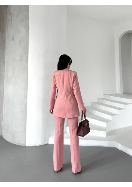Kadın Tasarım Ceket Yüksek Bel Premıum Takım Elbise modelleri