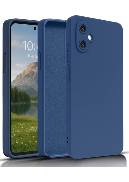 Samsung Galaxy A07 ile Uyumlu Kılıf Içi Kadife Lansman Tasarım Telefon Kılıfı Kapak