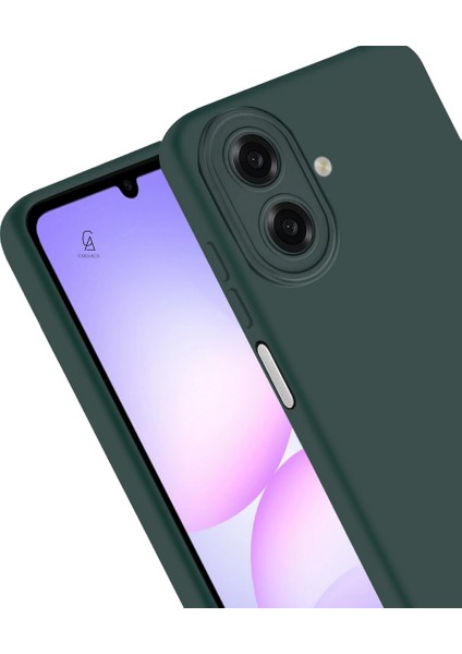 Samsung Galaxy A07 ile Uyumlu Kılıf Esnek Premium Telefon Kılıfı ve Temperli Cam Ekran Koruyucu modelleri