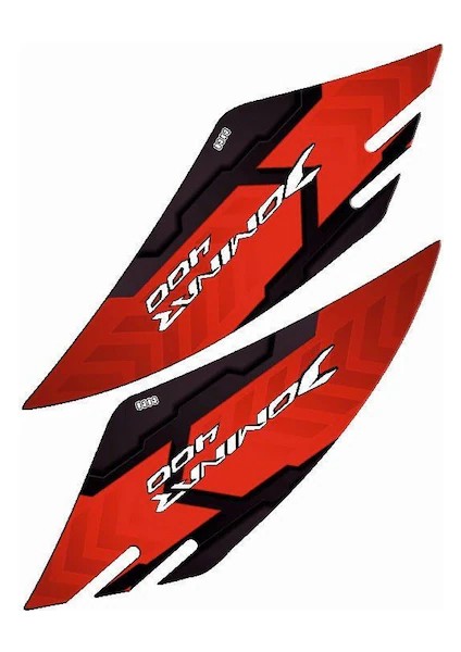 Bajaj Dominar 400 2017 - 2023 Uyumlu Yan Pad 004