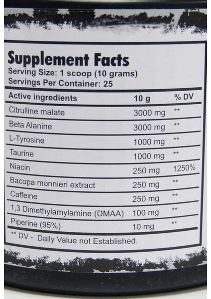 Eskobar 1.3 Preworkout Booster With Bacopa modelleri