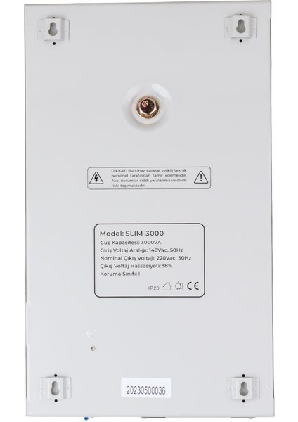 Powermaster SLIM-3000 Otomatik 3000 Watt Kombi Voltaj Regülatörü fırsatları