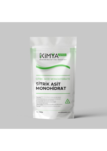 Sitrik Asit Monohidrat - 1000GR