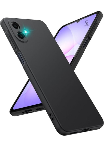 Samsung Galaxy A07 ile Uyumlu Kılıf Esnek Premium Telefon Kılıfı ve Temperli Cam Ekran Koruyucu modelleri