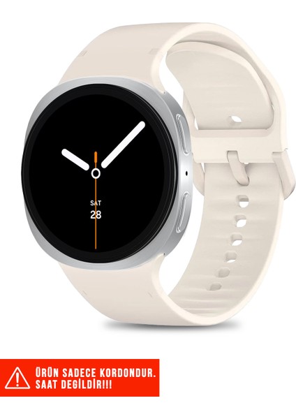 Samsung Galaxy Watch 8 40 / 44MM Watch 8 Classic 46MM Uyumlu Lansman Silikon Kordon